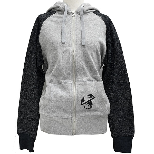 ABARTH Ladies Glitter Full-Zip Hooded Sweatshirt