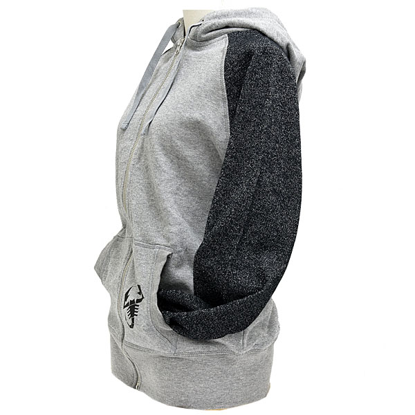 ABARTH Ladies Glitter Full-Zip Hooded Sweatshirt