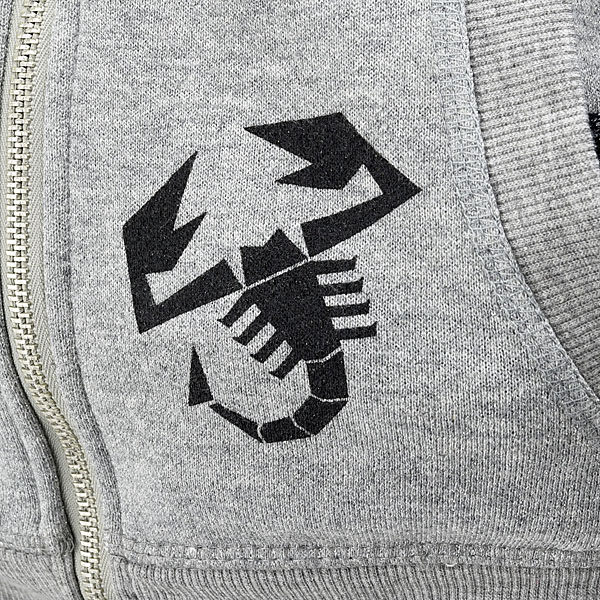 ABARTH Ladies Glitter Full-Zip Hooded Sweatshirt