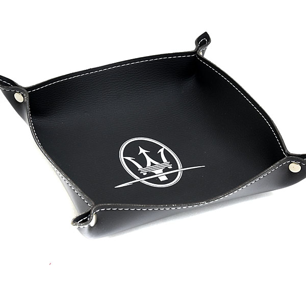 MASERATI Fake Leather Tray