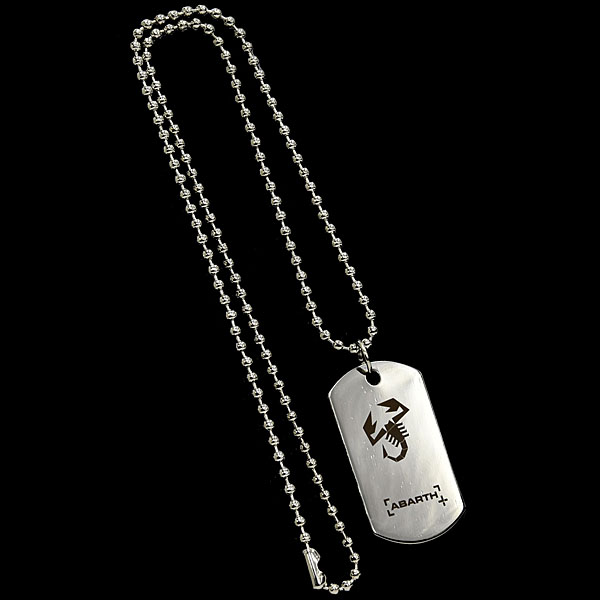 ABARTH Dog Tag Necklace