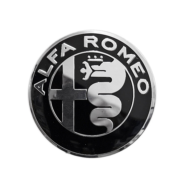 Alfa Romeo Newエンブレムアルミプレート(モノトーン/40mm)