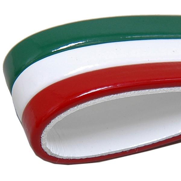 Alfa Romeo Tricolor Keyring(New Color Emblem)