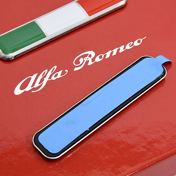 Alfa Romeo Italian Flag Badge