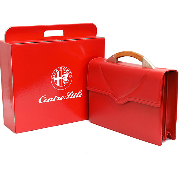 Alfa Romeo Leather briefcase(Red)