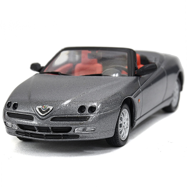 1/43 Alfa Romeo Spider Miniature Model(Metalic Gray)