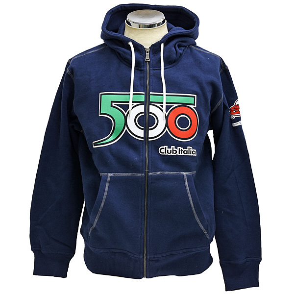 FIAT 500 CLUB ITALIA Hooded Felpa