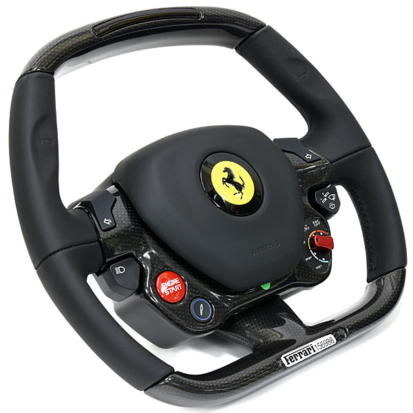 Ferrari Genuine La Ferrari Steering Wheel (Gloss Finish Carbon)