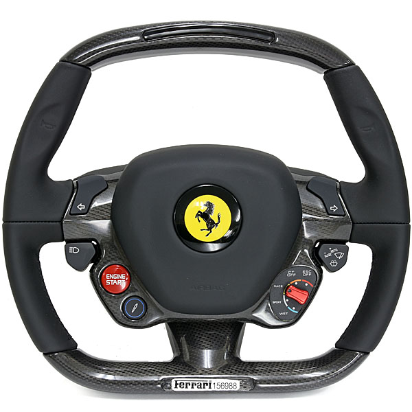 Ferrari Genuine La Ferrari Steering Wheel (Gloss Finish Carbon)