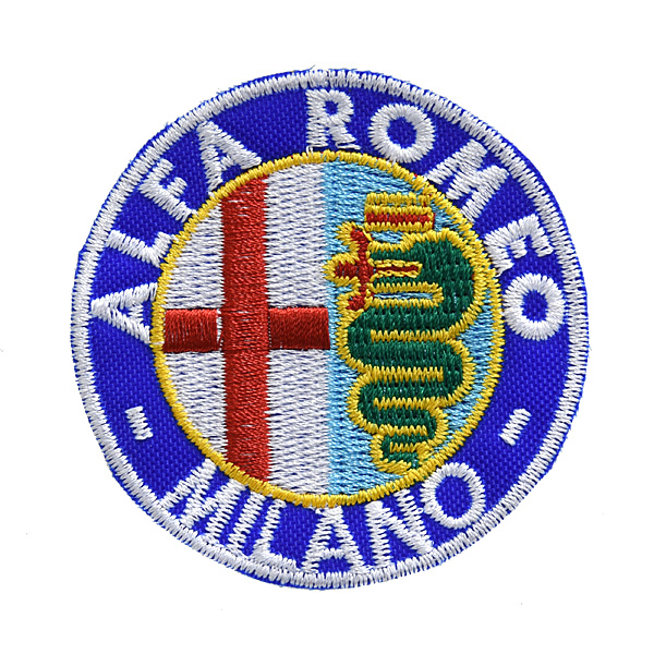 Alfa Romeo MILANOエンブレムワッペン(65mm)