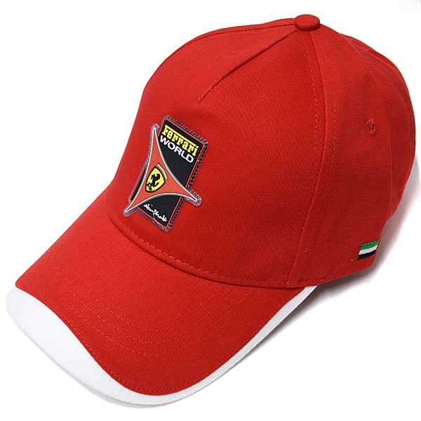  Ferrari World Abu Dhabi Baseball Cap(Red)