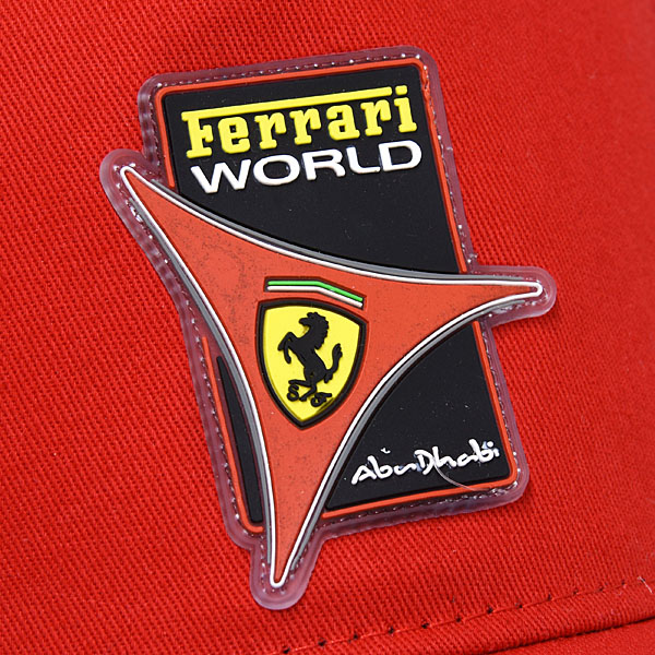  Ferrari World Abu Dhabi Baseball Cap(Red)