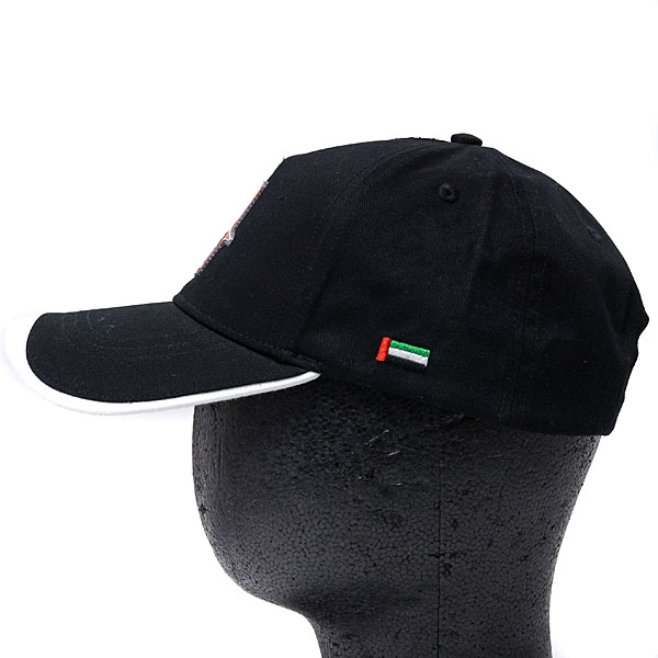 Ferrari WORLD Abu Dhabi Baseball Cap(Black) : Italian Auto Parts  Gadgets  Store