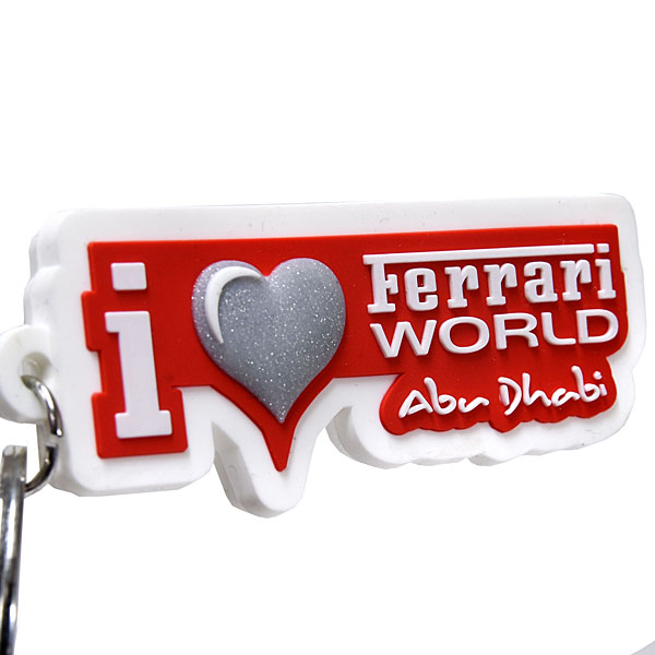 Ferrari WORLD Abu Dhabi Keyring