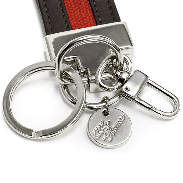 alfa Romeo Hand-Made Leather Keyring