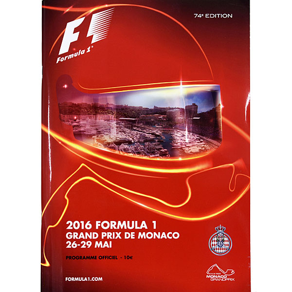 F1 Monaco GP2016 Official Program