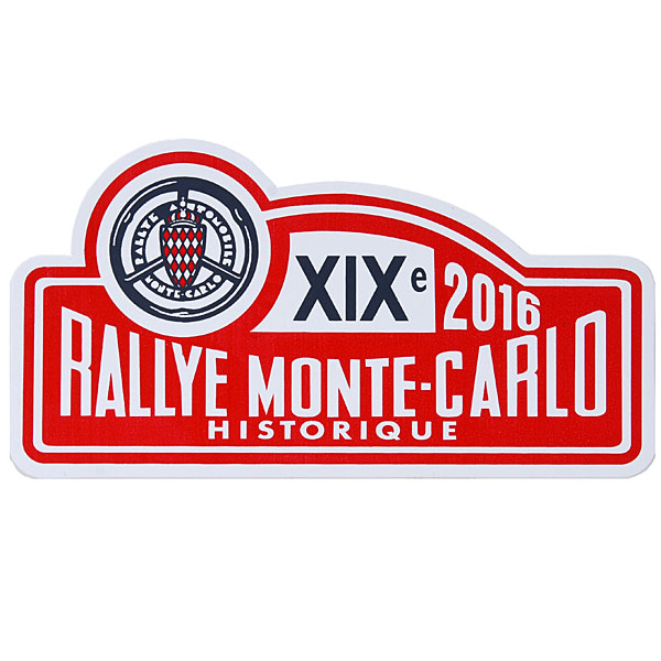 Rally Monte Carlo Histrique 2016 Logo Sticker