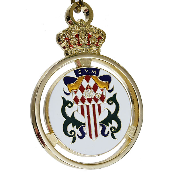 AUTOMOBILE CLUB DE MONACO Official Keyring(Gold)