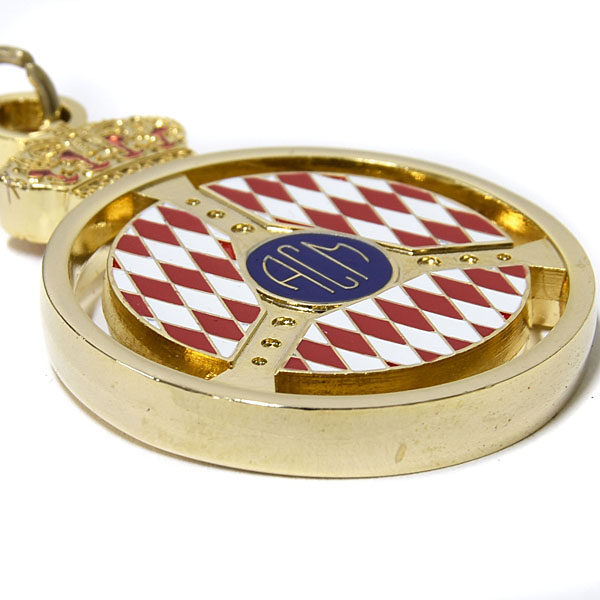 AUTOMOBILE CLUB DE MONACO Official Keyring(Gold)