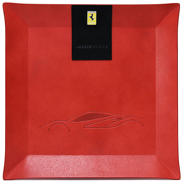 Ferrari 488 GTB Official Leather Coin Tray