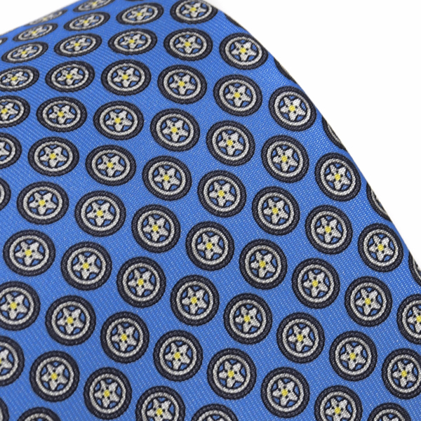 Ferrari Neck Tie(wheel/Blue)