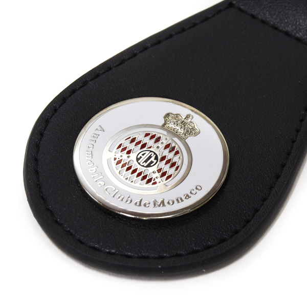 AUTOMOBILE CLUB DE MONACO Leather Keyring