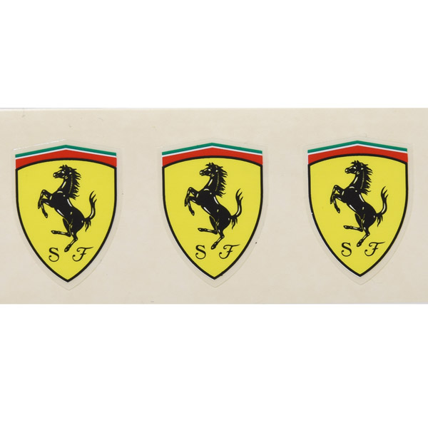 Scuderia Ferrari Small Stickers Set(3pcs.)