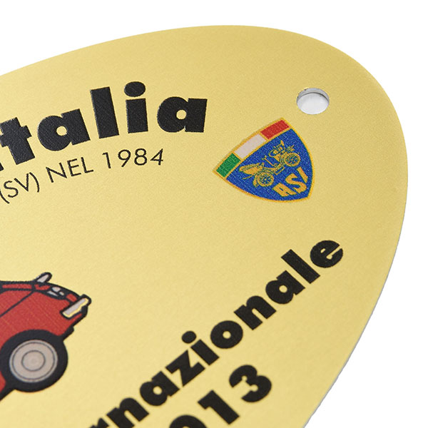 FIAT 500 CLUB ITALIA 2013 Meeting Pin Badge