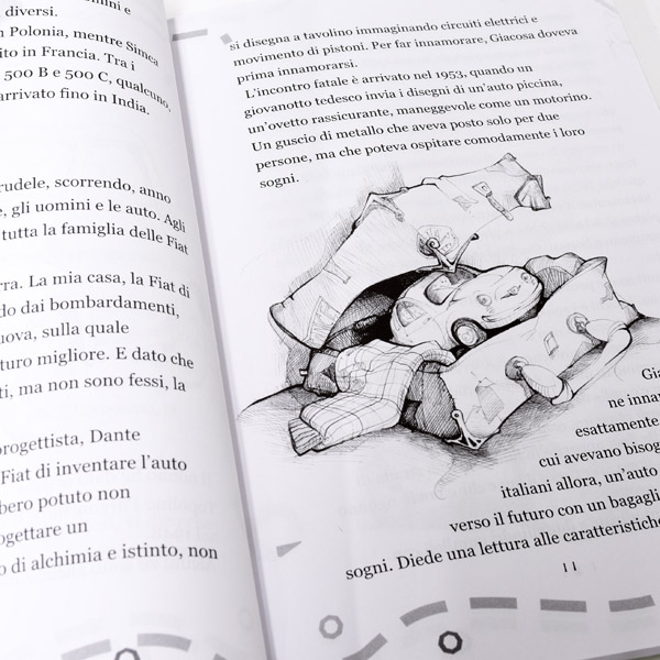 500 disegni book by FIAT 500 CLUB ITALIA