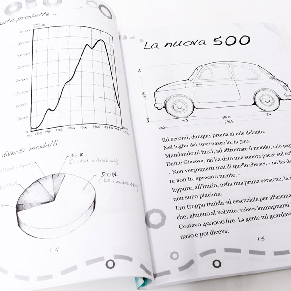 500 disegni book by FIAT 500 CLUB ITALIA