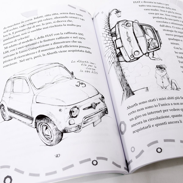500 disegni book by FIAT 500 CLUB ITALIA
