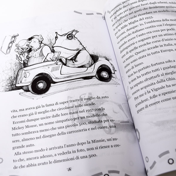 500 disegni book by FIAT 500 CLUB ITALIA