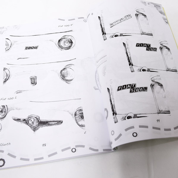 500 disegni book by FIAT 500 CLUB ITALIA