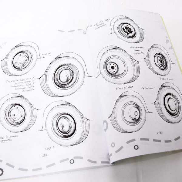 500 disegni book by FIAT 500 CLUB ITALIA
