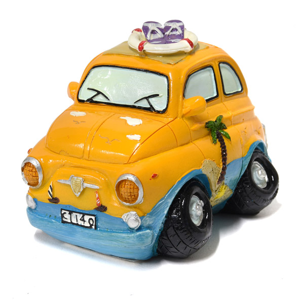 FIAT 500 Beach Coin Bank(Beach)