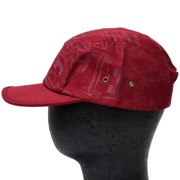 FIAT Nuova 500 Baseball Cap(Red)