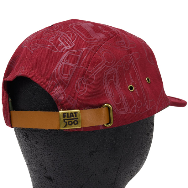 FIAT Nuova 500 Baseball Cap(Red)