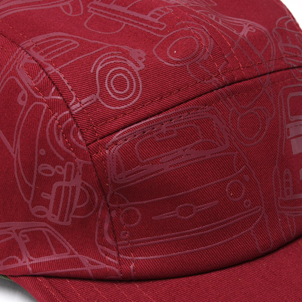 FIAT Nuova 500 Baseball Cap(Red)
