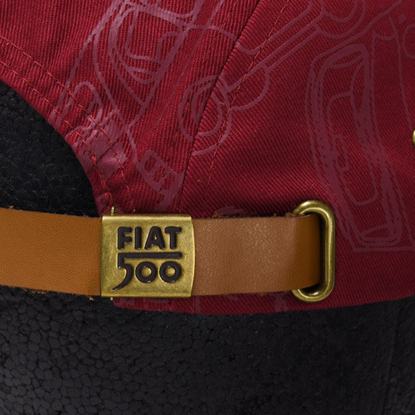 FIAT Nuova 500 Baseball Cap(Red)