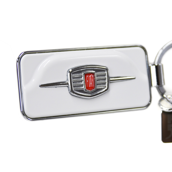 FIAT Nuova 500 Front Grill Keyring(white)