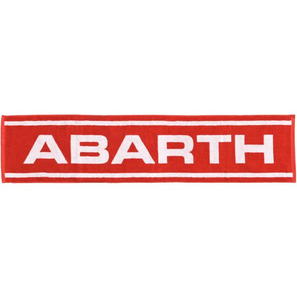 ABARTH Muffler Towel-Stripe & Logo-