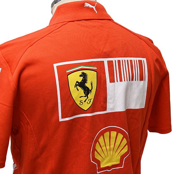 Scuderia Ferrari 2008 Team Staff Polo(Late Version)