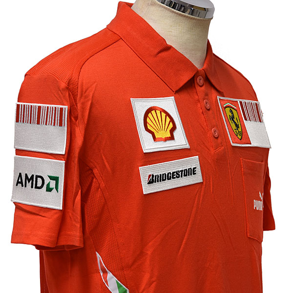 Scuderia Ferrari 2008 Team Staff Polo(2008 Early Version)
