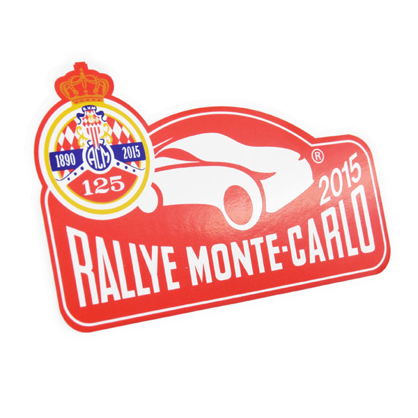 Rally Monte Carlo 2015 Official Sticker(125th Anni)