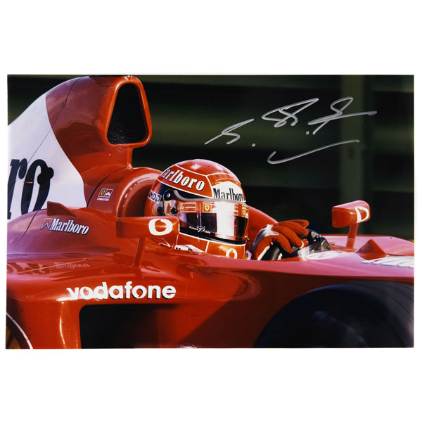 Scuderia Ferrari 2002 World Champion Memorial Photo for team crew