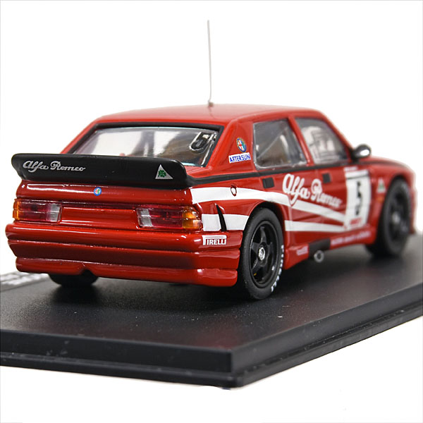 1/43 Alfa Romeo 75 Evoluzione Rally Monza 1988 Miniature Model(No.5/M.Alboreto)