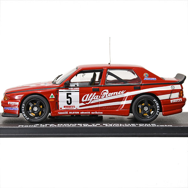 1/43 Alfa Romeo 75 Evoluzione Rally Monza 1988 Miniature Model(No.5/M.Alboreto)