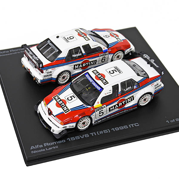 1/43 Alfa Romeo 155V6 TI 1996 ITC SUZUKA Miniature Model Set(Larini&Nannini)