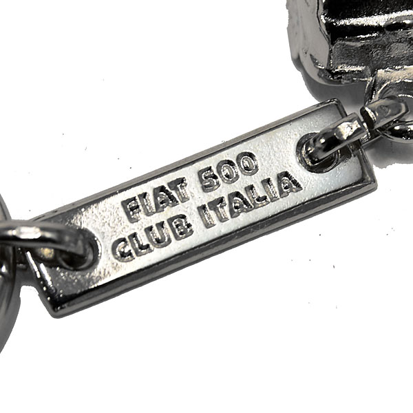 FIAT 500 CLUB ITALIA車型キーリング