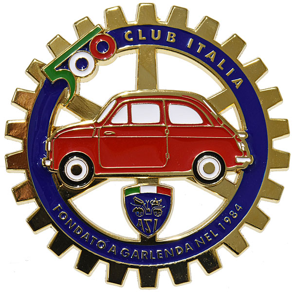 FIAT 500 CLUB ITALIA Grill Emblem